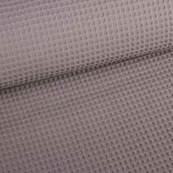 Tissu gaufré gris foncé