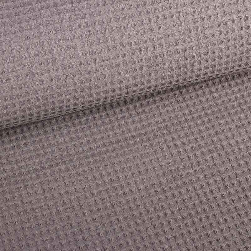 Tissu gaufré gris foncé