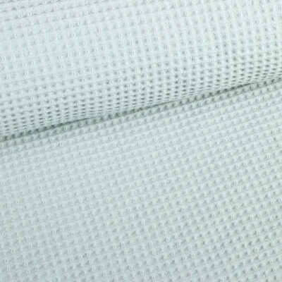 Tissu gaufré vert sauge clair