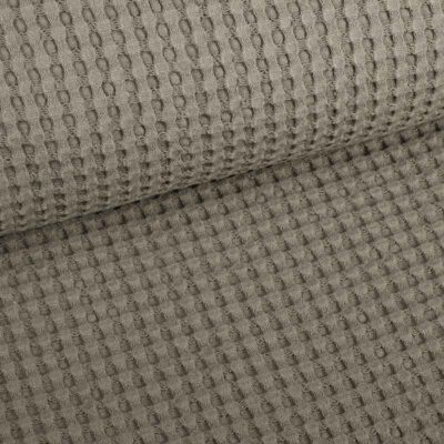 Tissu gaufré coton large army