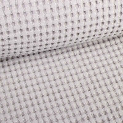 Tissu gaufré gris clair