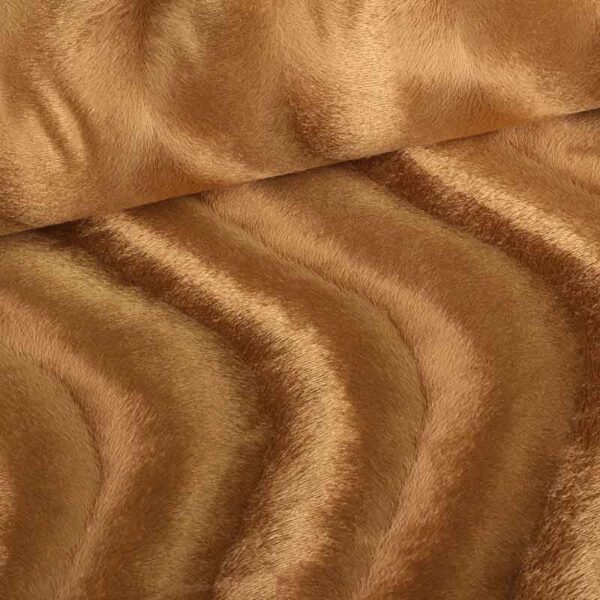 Tissu Velboa camel
