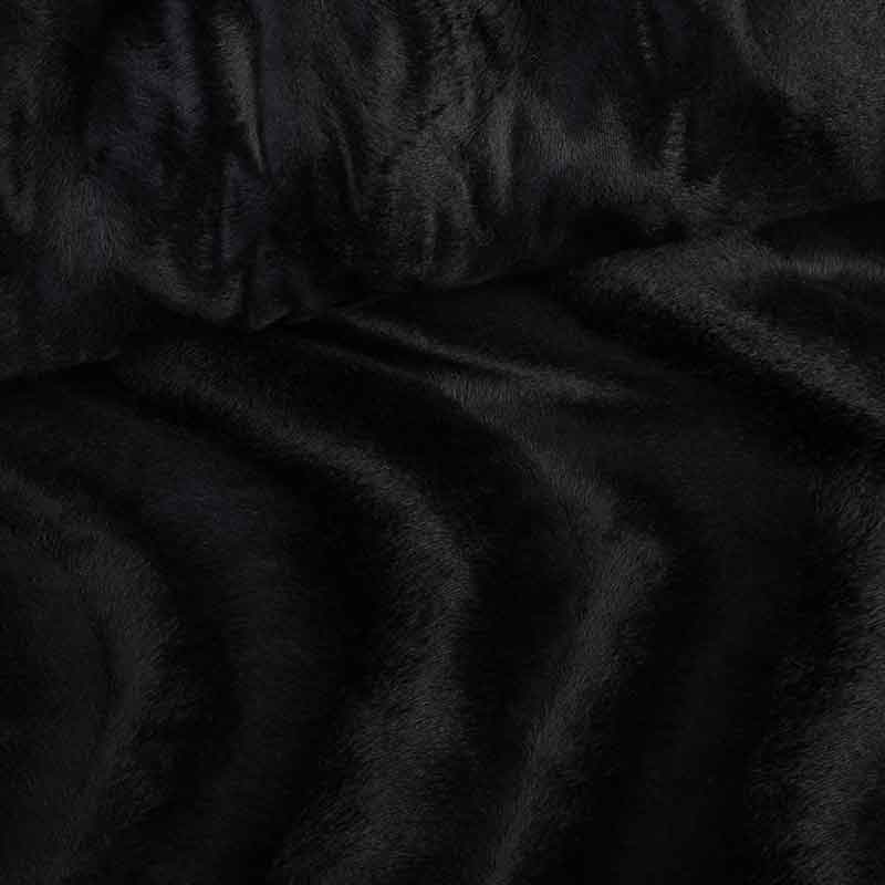 Tissu Velboa noir