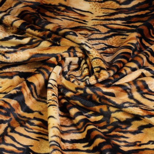 Tissu Velboa panthère