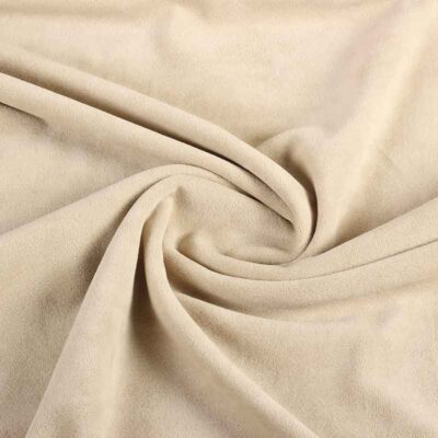Tissu Nicky velours sable