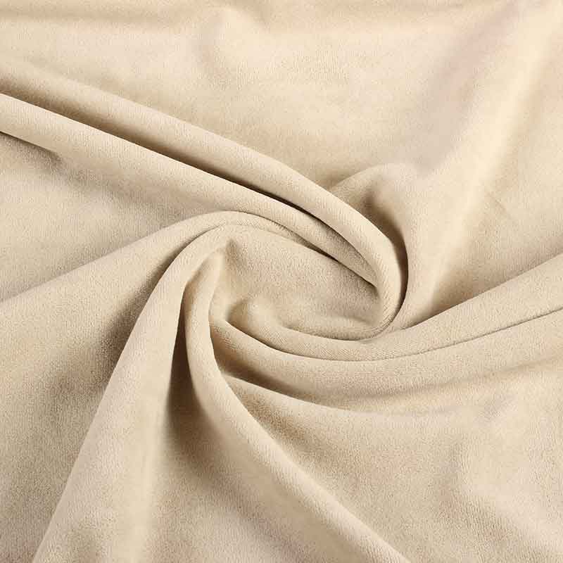 Tissu Nicky velours sable