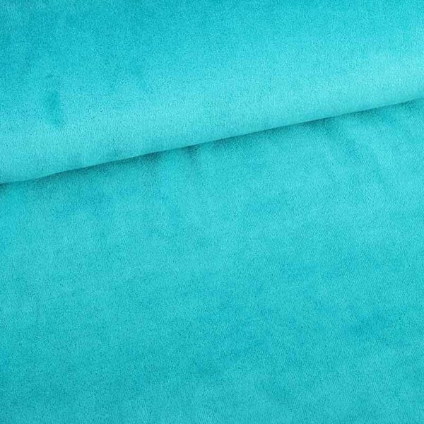 Tissu Nicky velours petrol