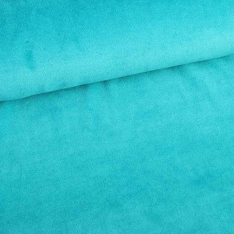 Tissu Nicky velours petrol