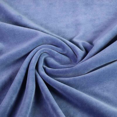 Tissu Nicky velours jeans