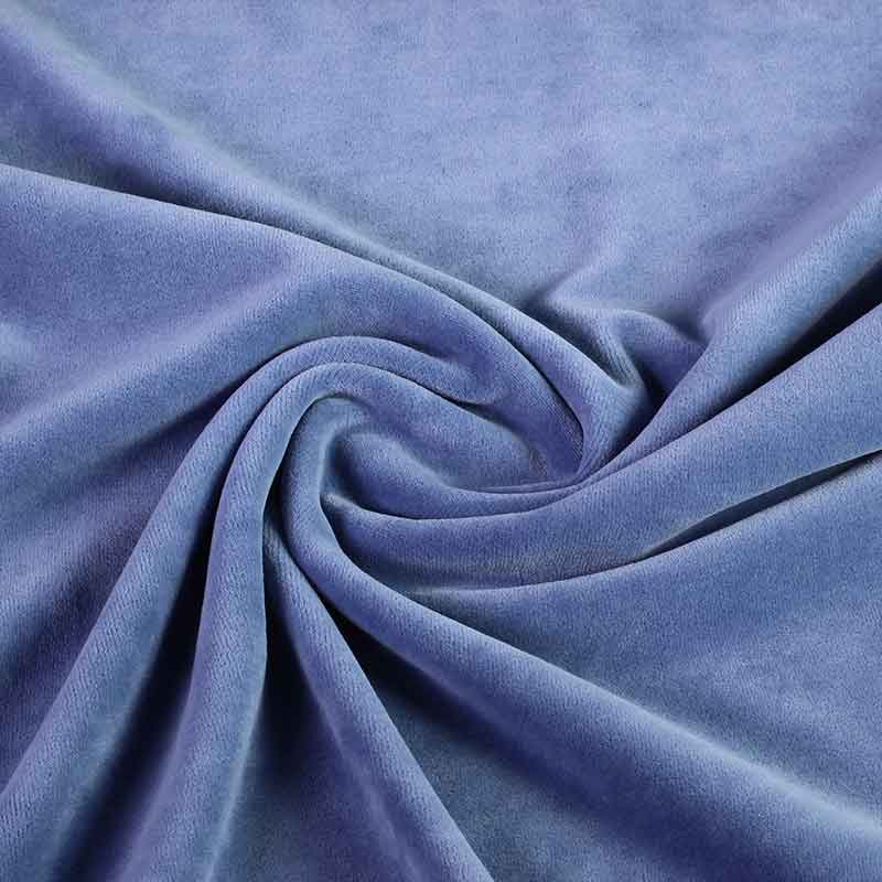 Tissu Nicky velours jeans