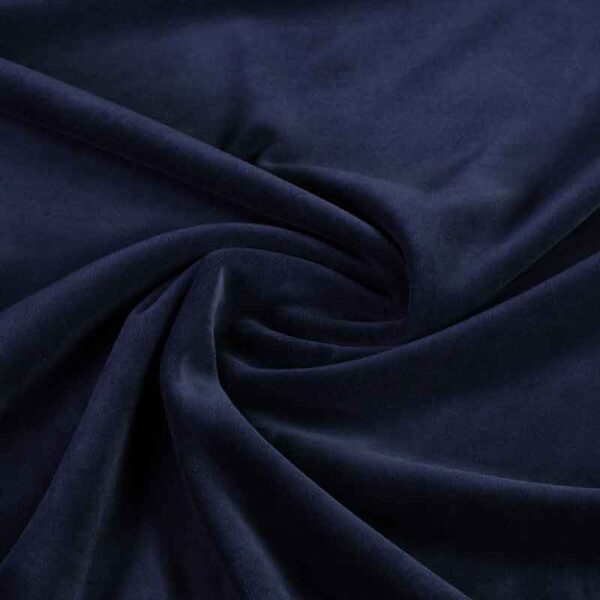 Tissu Nicky velours navy
