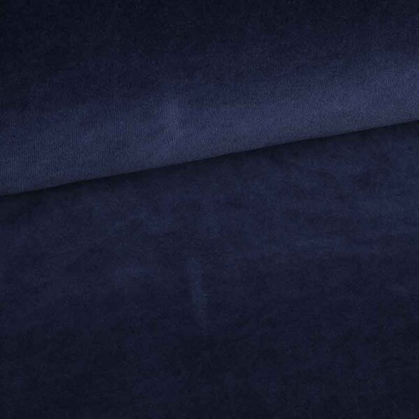 Tissu Nicky velours navy