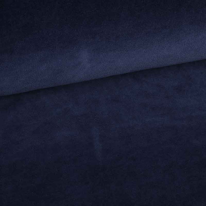Tissu Nicky velours navy