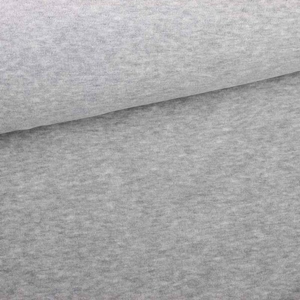 Tissu Nicky velours gris chiné