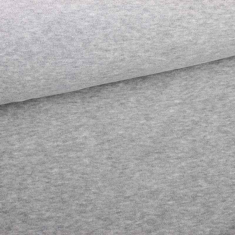 Tissu Nicky velours gris chiné
