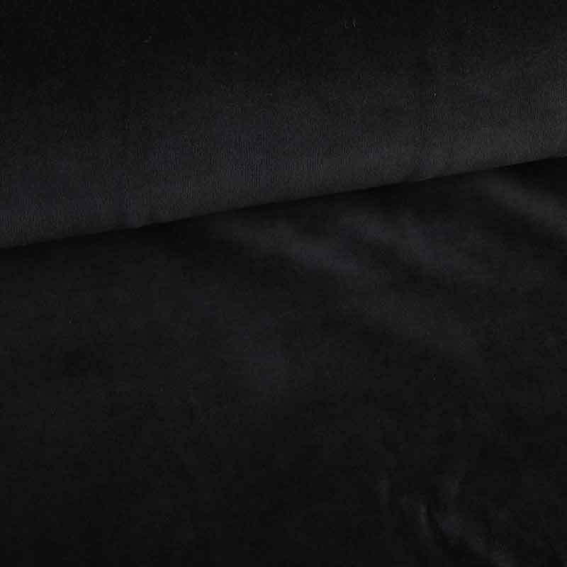 Tissu Nicky velours noir