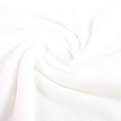 Tissu éponge wellness blanc
