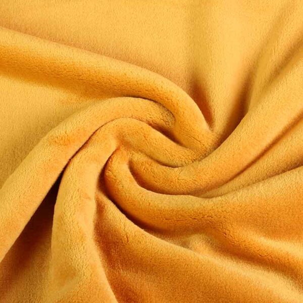 Tissu Wellness ocre jaune