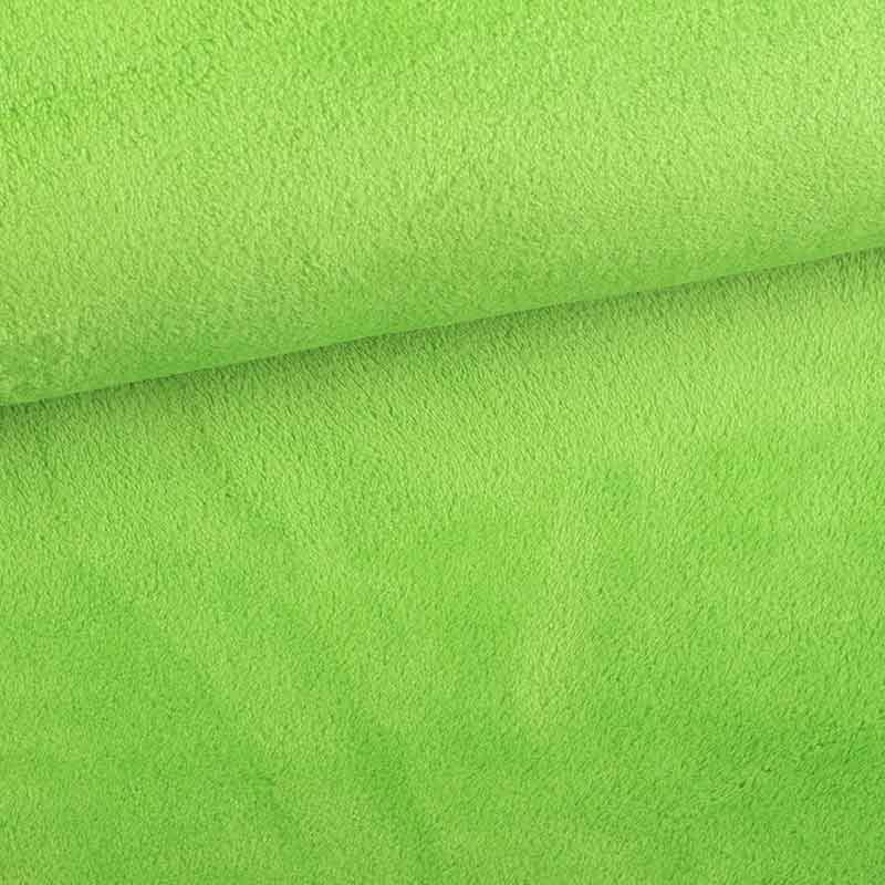 Tissu Wellness fleece lime