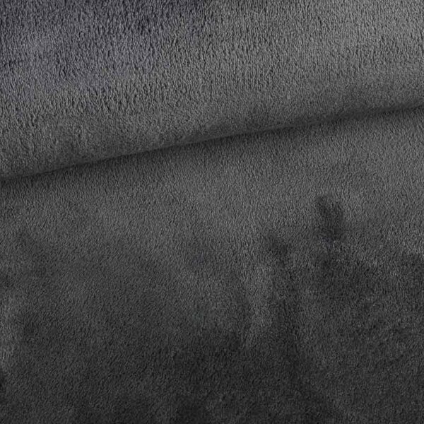 Tissu Wellness polaire anthracite