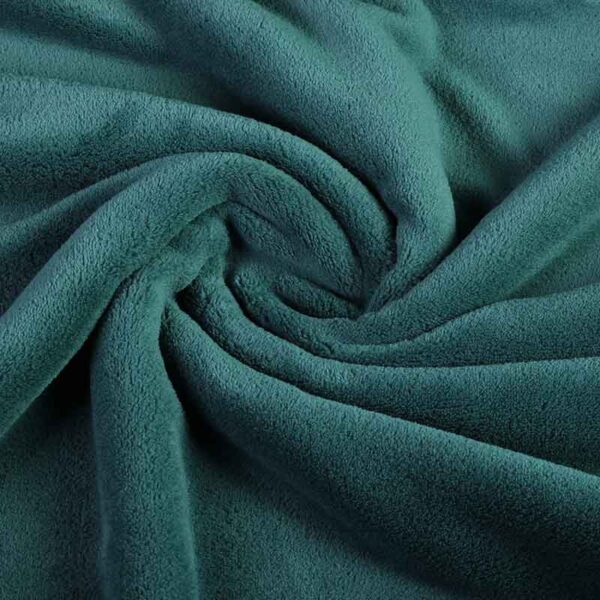Tissu Wellness éponge vert émeraude