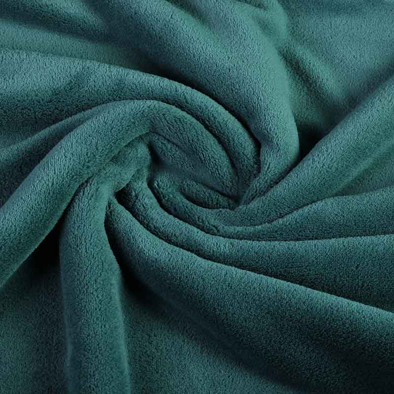Tissu Wellness éponge vert émeraude