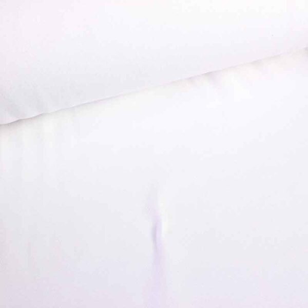 Tissu côte blanc