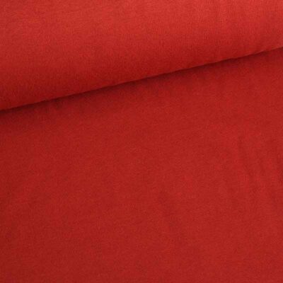 Tissu côtelé rouille