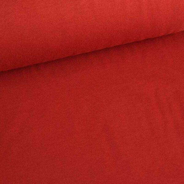 Tissu côtelé rouille