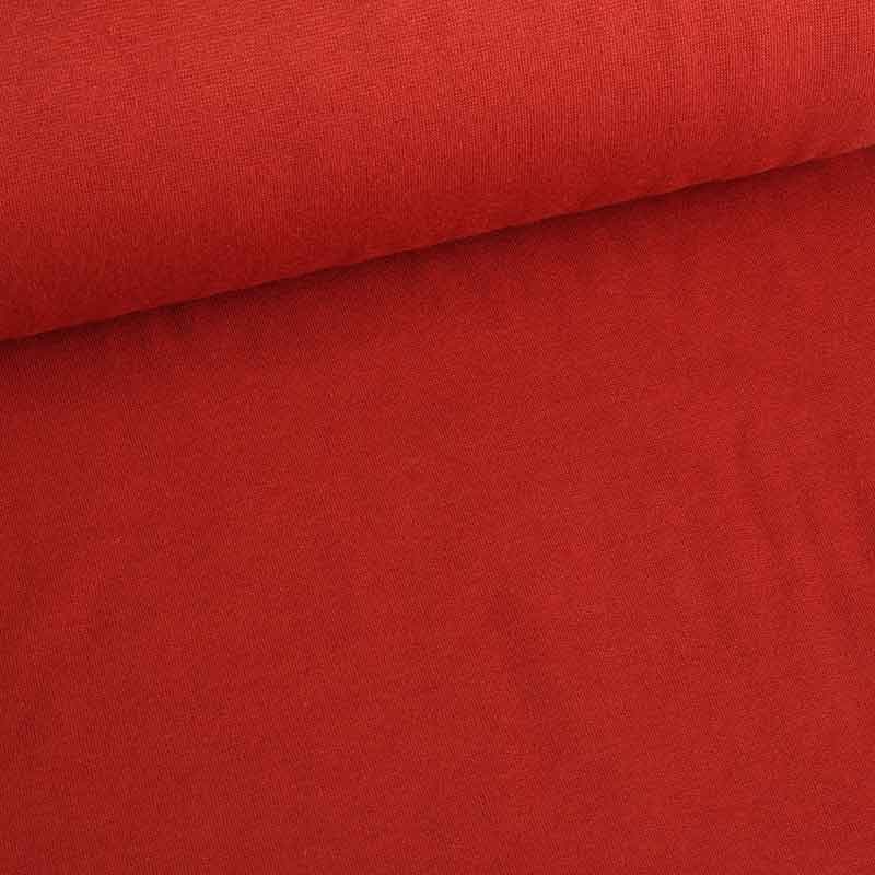 Tissu côtelé rouille