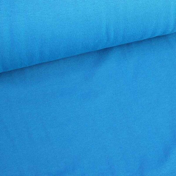 Tissu côte turquoise