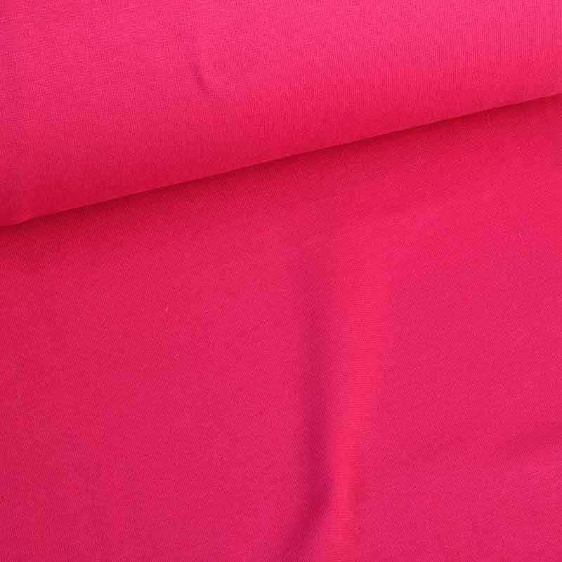 Tissu bord côtelé fuchsia foncé