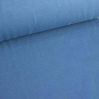 Tissu bord côte jeans