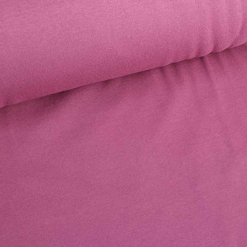 Tissu côtelé rose poudré