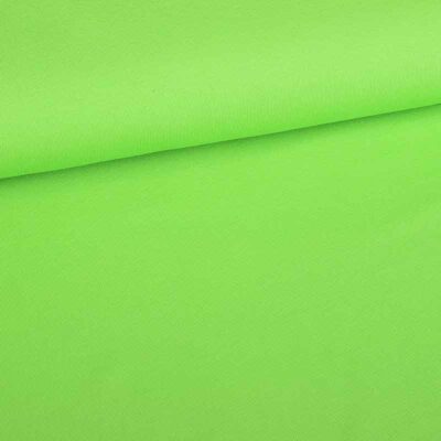 Tissu French Terry citron vert