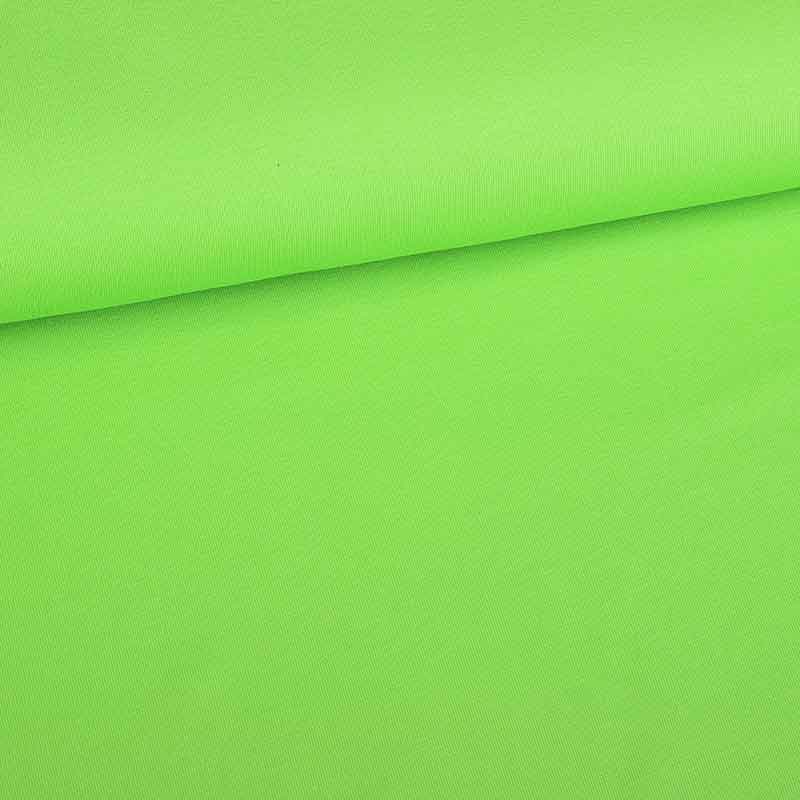 Tissu French Terry citron vert