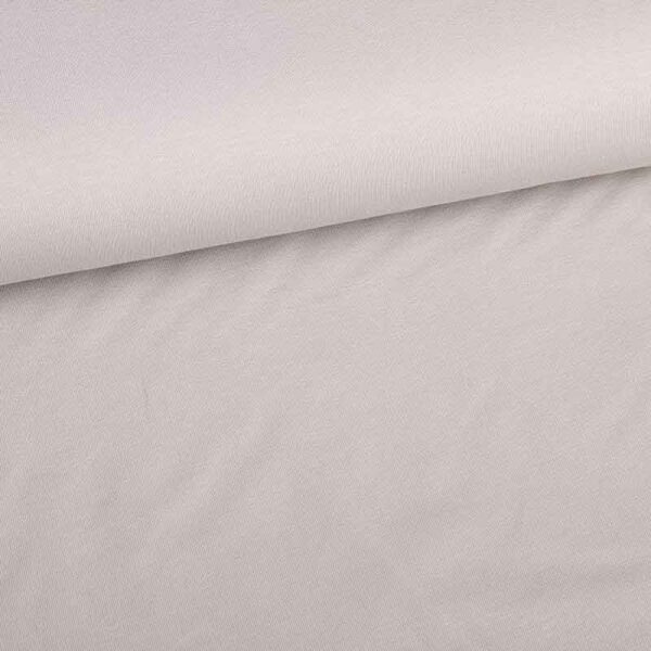 Tissu French Terry gris clair