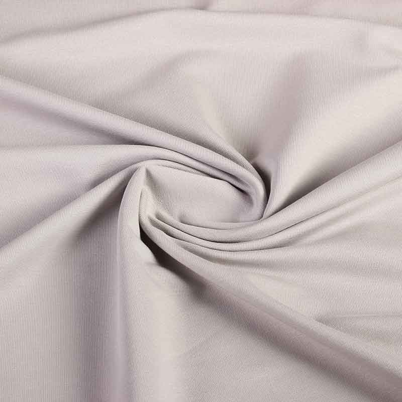 Tissu French Terry gris clair