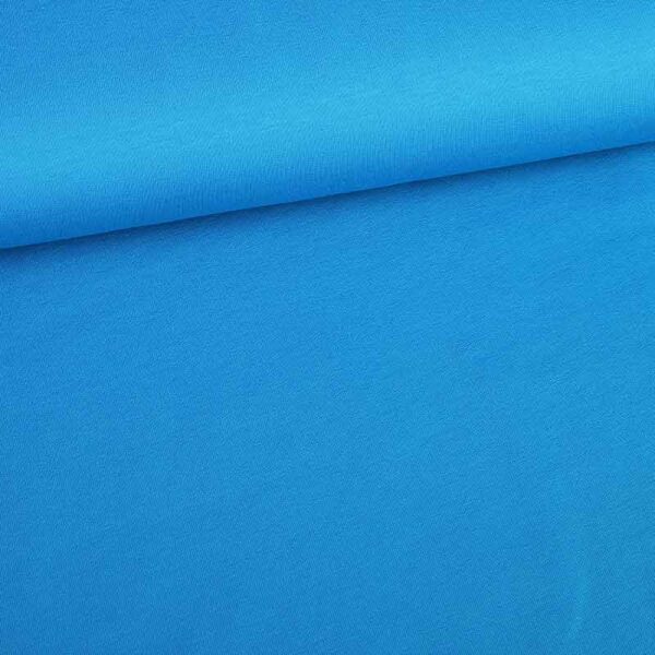 Tissu French Terry turquoise