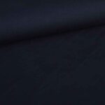 French Terry stof donker navy