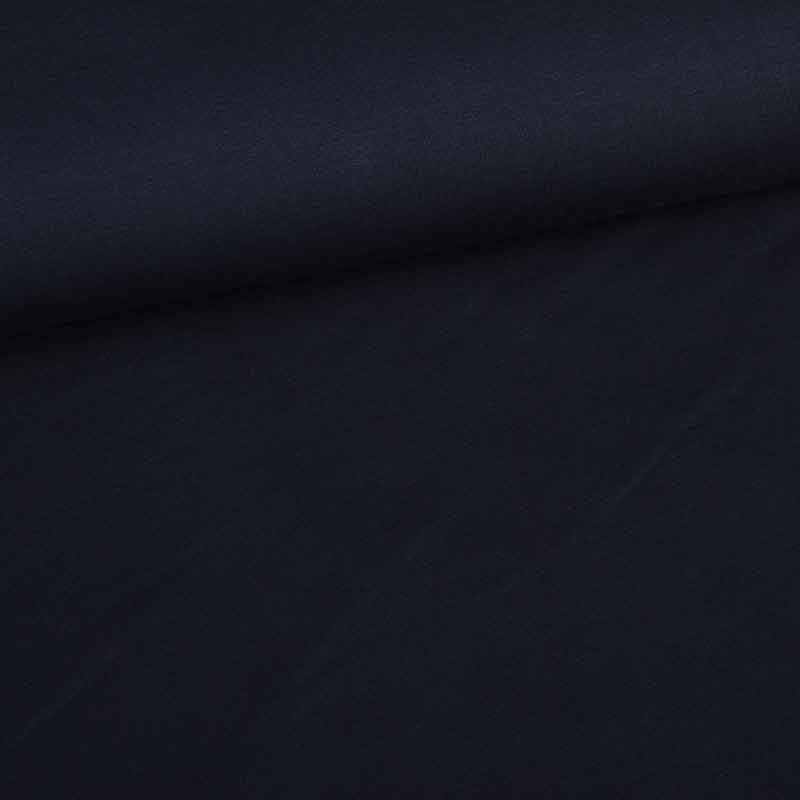 Tissu French Terry bleu marine foncé