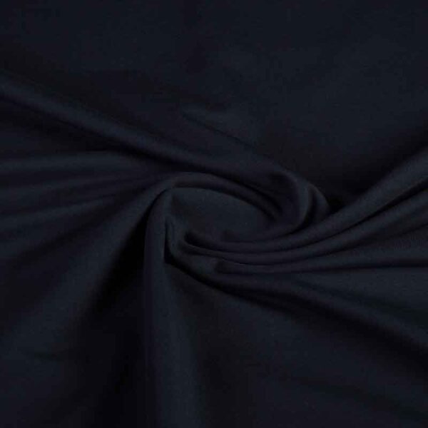 Tissu French Terry bleu marine foncé