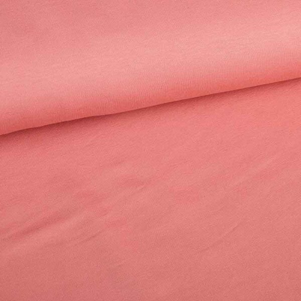 Tissu French Terry abricot