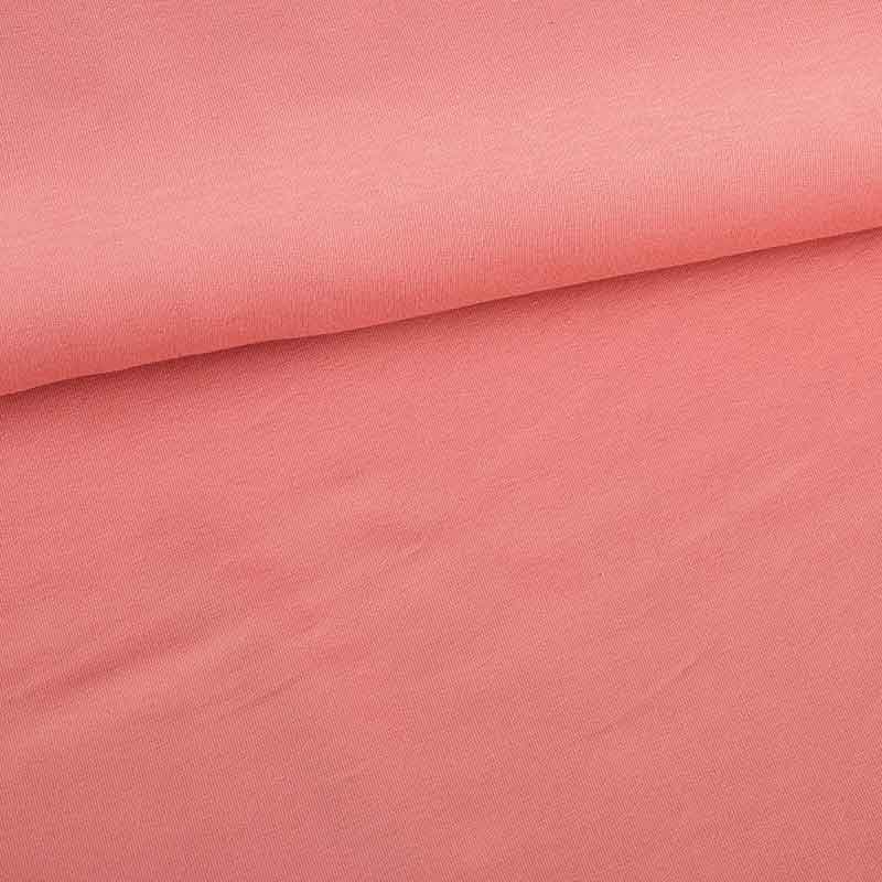Tissu French Terry abricot