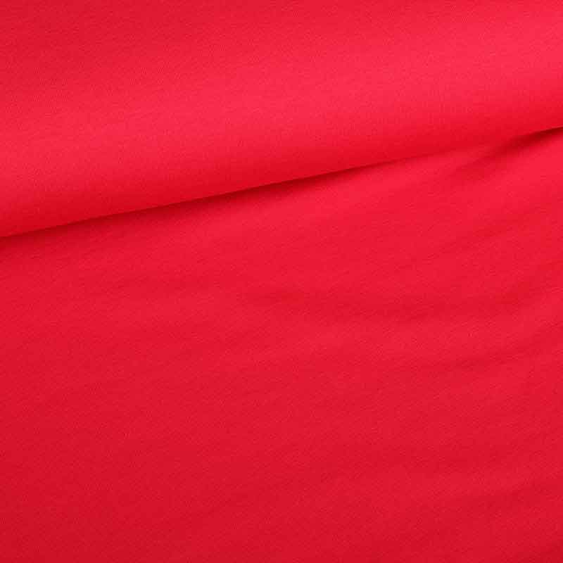 Tissu French Terry rouge