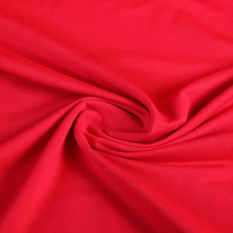 Tissu French Terry rouge