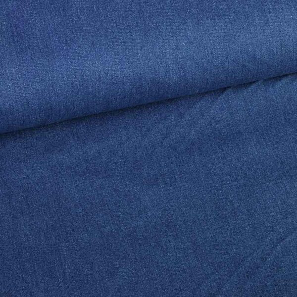 Tissu denim bleu moyen