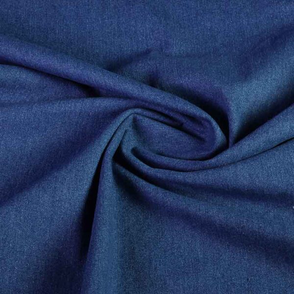 Tissu denim bleu moyen