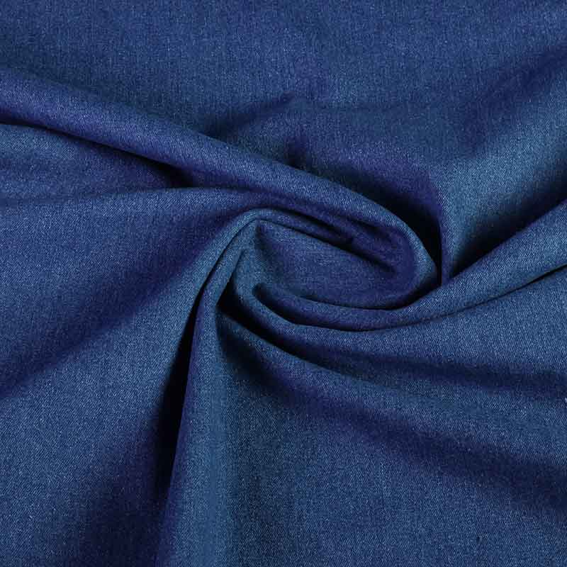 Tissu denim bleu moyen