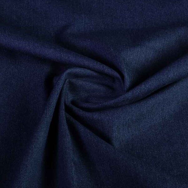 Tissu denim bleu foncé